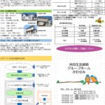 グループホームのパンフレットの内容です