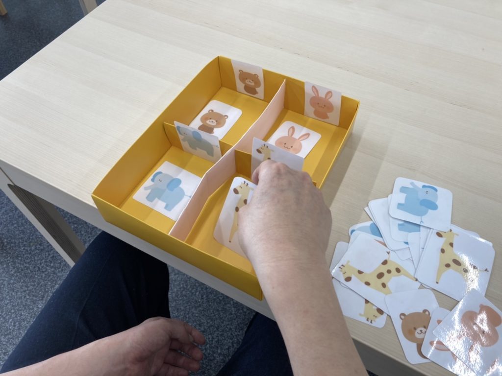 画像：自立課題の様子