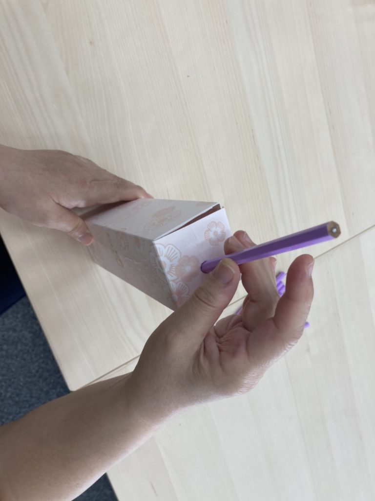 画像：自立課題の様子